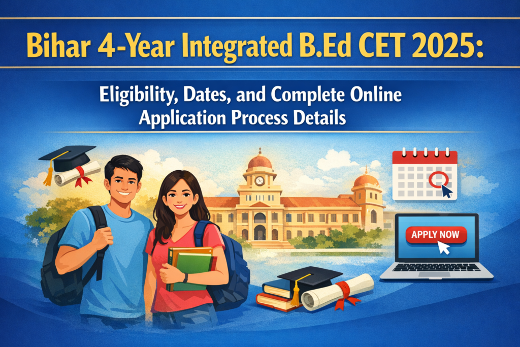 बिहार 4 वर्षीय इंटीग्रेटेड बी.एड